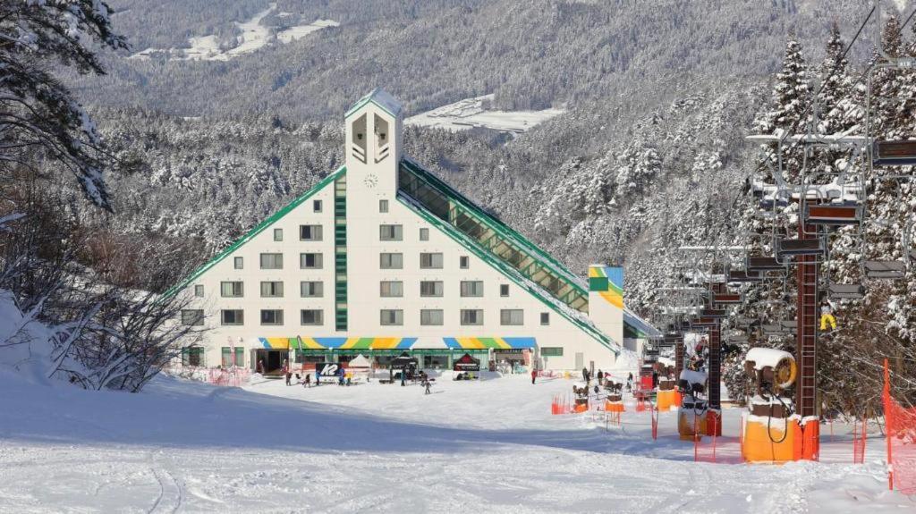Washigatake Kogen Hotel Rainbow Gujō Exterior foto
